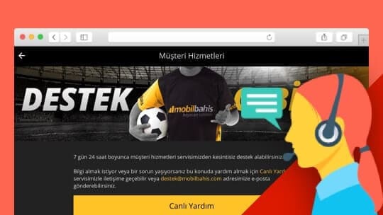 Mobilbahis Canlı Destek