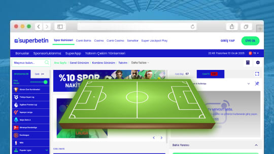 Superbetin Canlı Bahis