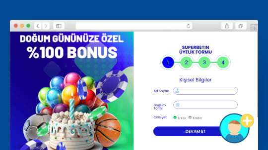 Superbetin Üyelik